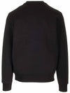 Men's Logo Patch Sweatshirt Black - MONCLER - BALAAN 3