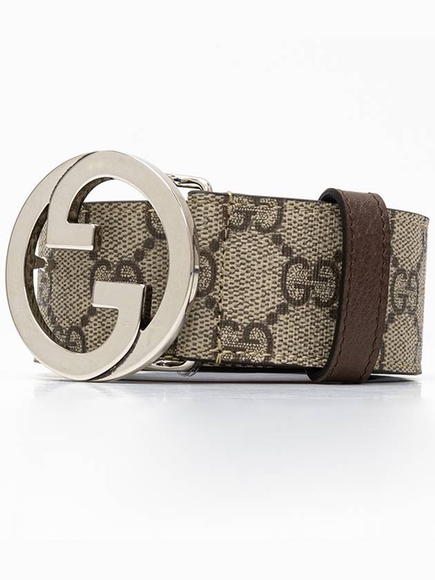 GG Blondie Leather Belt Beige - GUCCI - BALAAN.