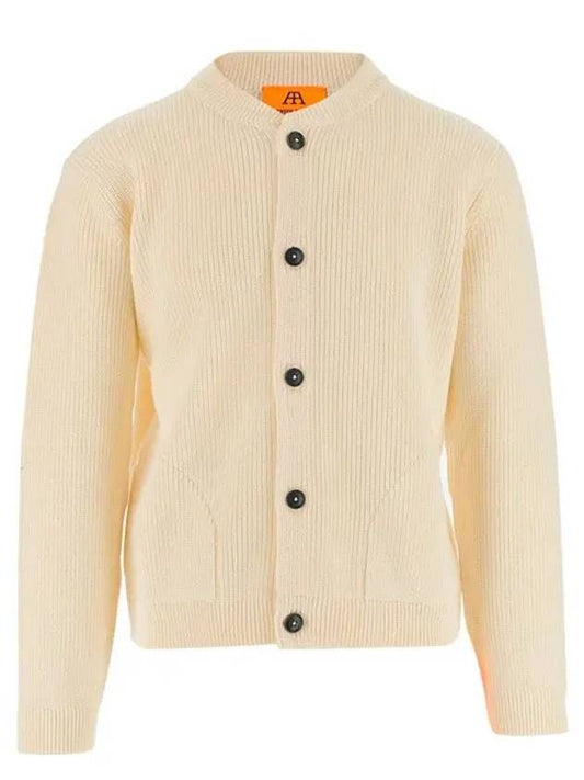 Skipper Pocket Wool Cardigan Jacket OFF WHITE - ANDERSEN-ANDERSEN - BALAAN 1