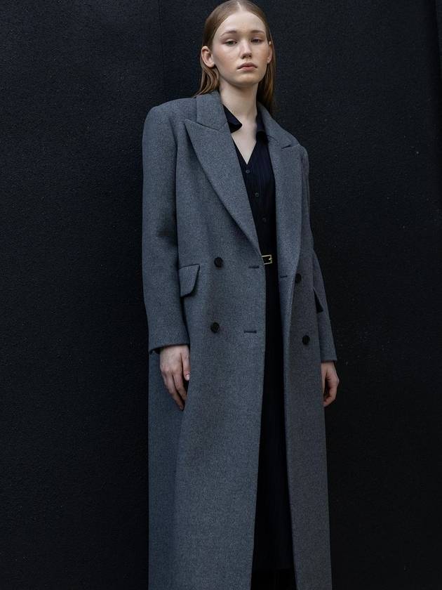 Taylor Double Coat Gray - DEFEMME - BALAAN 2