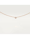 D'Amour Necklace XS Rose Gold - CARTIER - BALAAN 3