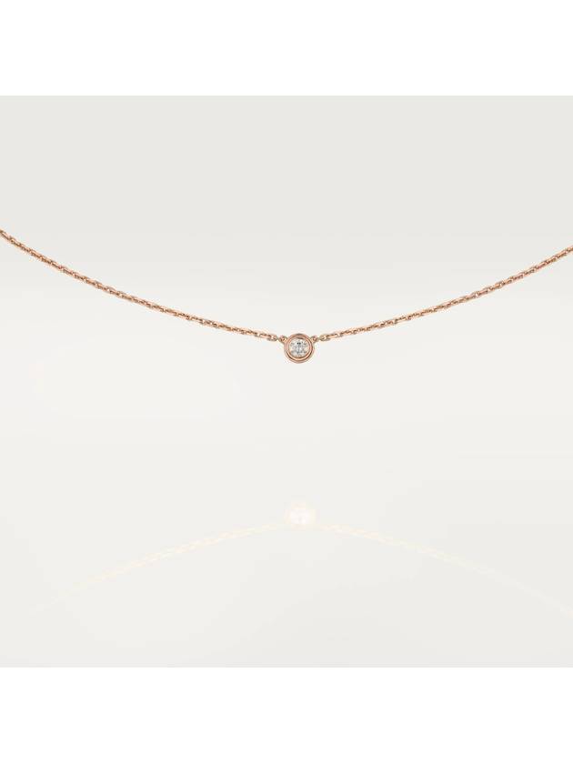 D'Amour Necklace XS Rose Gold - CARTIER - BALAAN 3