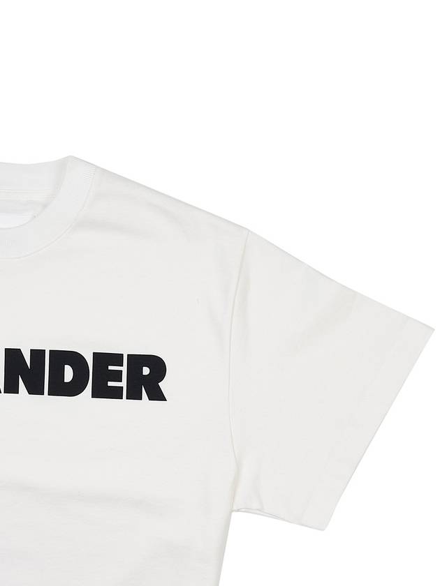 Logo T-Shirt Porcelain - JIL SANDER - BALAAN 5