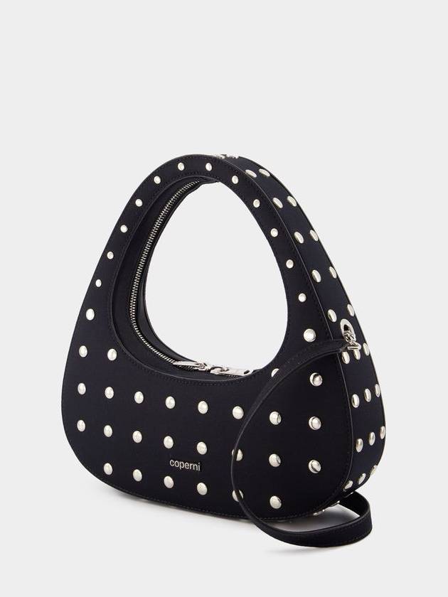 Baguette Swipe Crossbody - Coperni - Cotton - Black - COPERNI - BALAAN 2