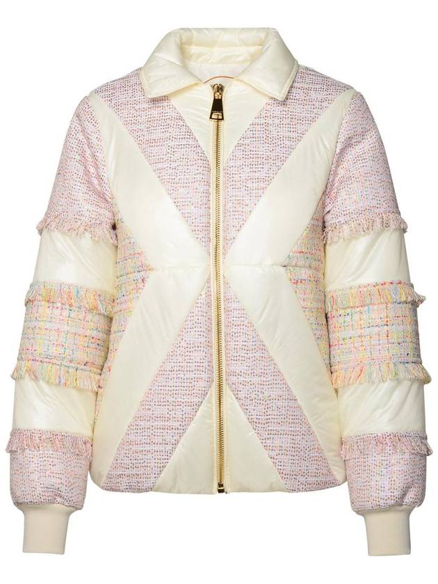 Khrisjoy 'Matt&Glossy' Multicolour Cotton Blend Down Jacket - KHRISJOY - BALAAN 1