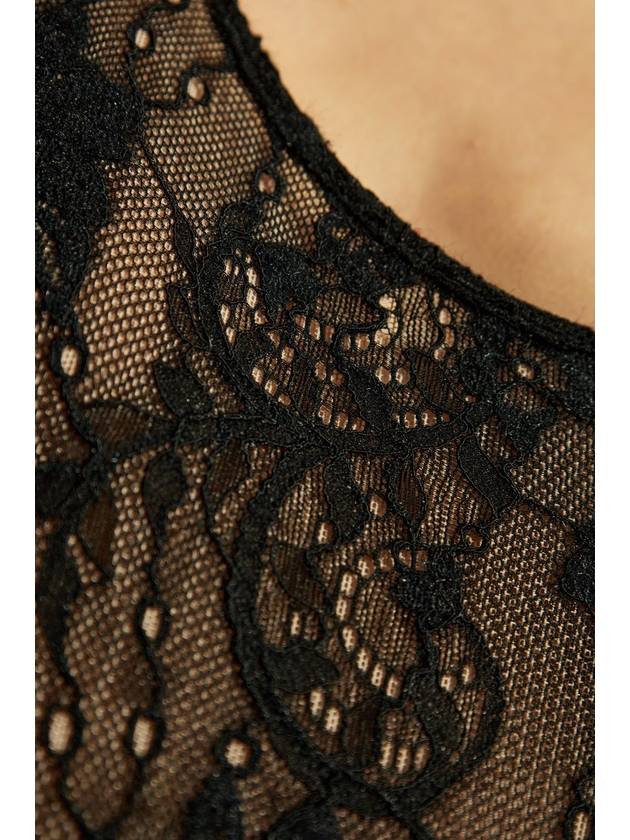 Zimmermann Lace Bodysuit, Women's, Black - ZIMMERMANN - BALAAN 5