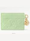 LV Charm Empreinte Monogram Card Wallet Green - LOUIS VUITTON - BALAAN 5