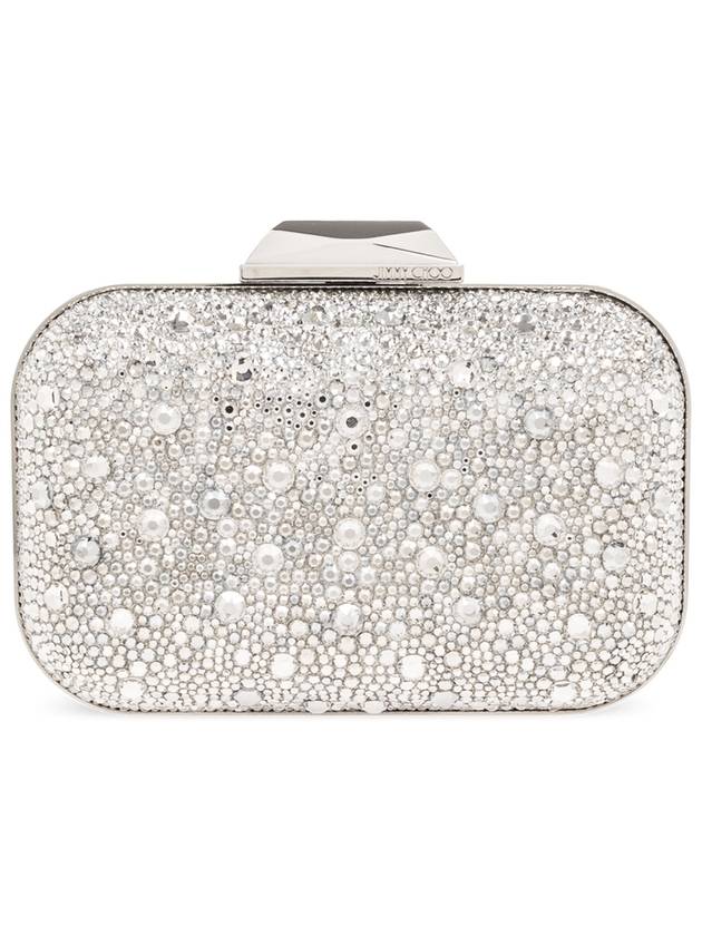 Jimmy Choo ‘Cloud’ Clutch, Women's, Silver - JIMMY CHOO - BALAAN 1