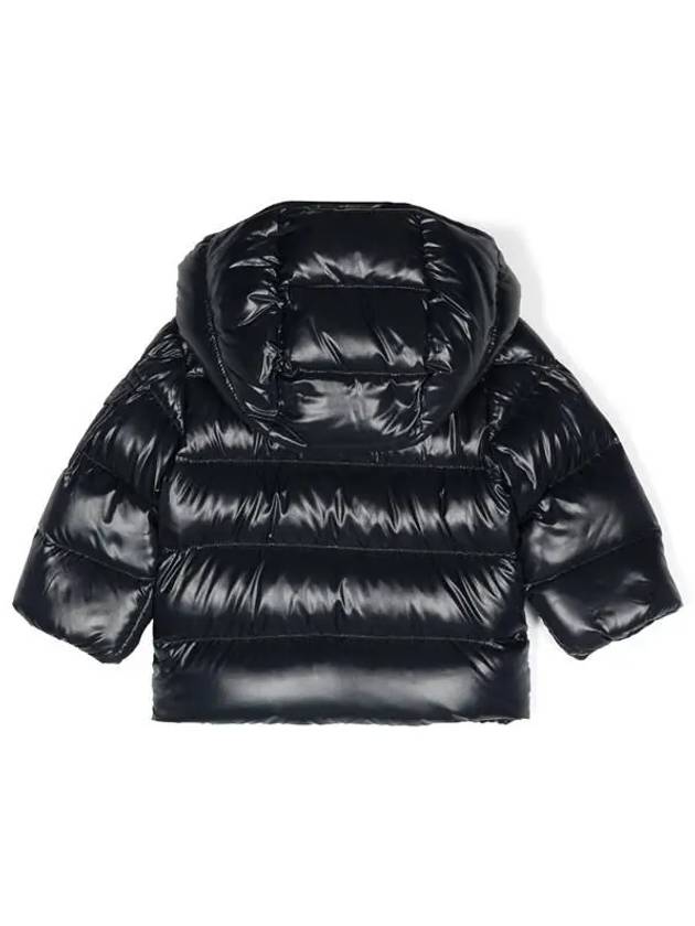 Moncler Baby MAYA Hooded Down Jacket Navy - MONCLER - BALAAN 3