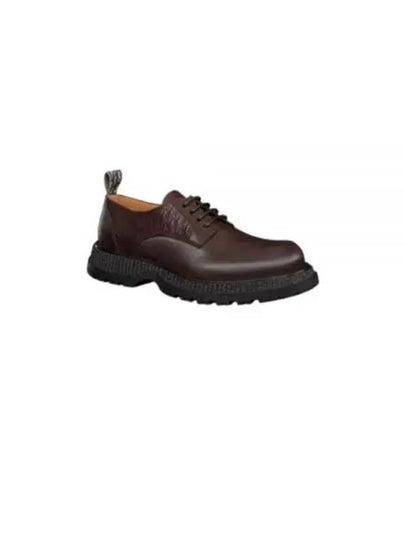 Buffalo Bossed Oblique Motif Derby Brown - DIOR - BALAAN 2