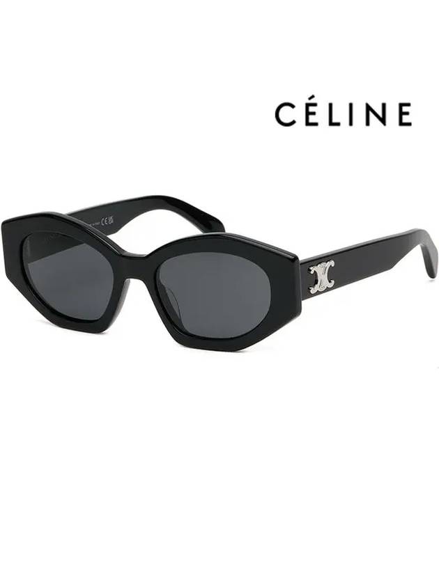 Eyewear Cat Eye Acetate Sunglasses Black - CELINE - BALAAN 8