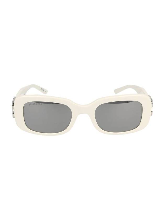 Eyewear Square Acetate Sunglasses White - BALENCIAGA - BALAAN 1