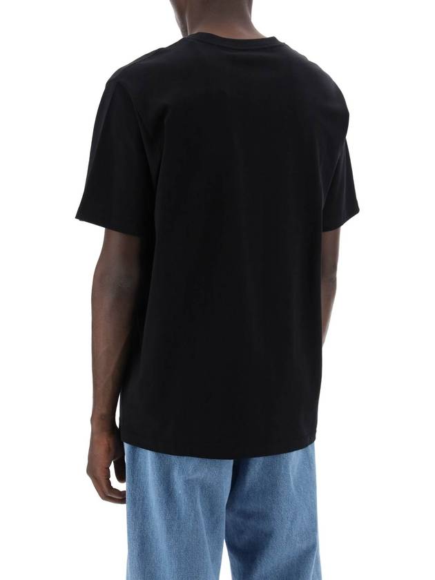 Pocket Short Sleeve T-Shirt Black - CARHARTT WIP - BALAAN 4