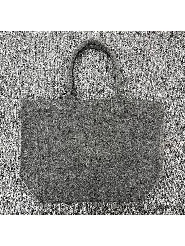 Yenky Embroidered Logo Small Tote Bag Grey - ISABEL MARANT - BALAAN 3