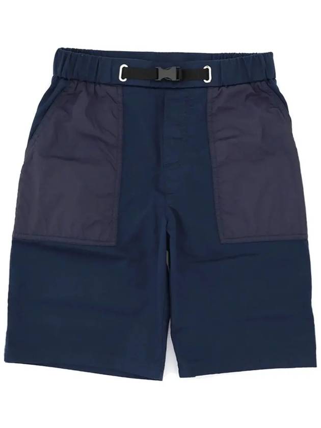 Kids Belted Patch Pants 2B000 05 54AYG 777 - MONCLER - BALAAN 1