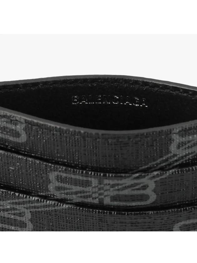 BB Monogram Card Wallet Black - BALENCIAGA - BALAAN 4