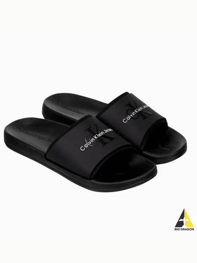 JEANS Men s Black Norwich Slippers YM00361 BDS - CALVIN KLEIN - BALAAN 2