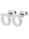 Gancini Earings Silver - SALVATORE FERRAGAMO - BALAAN 3