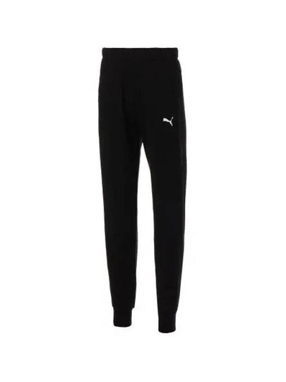 Essential French Terry Closed Track Pants Black - PUMA - BALAAN 2