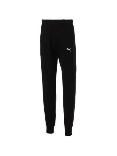 Essential French Terry Closed Track Pants Black - PUMA - BALAAN 1