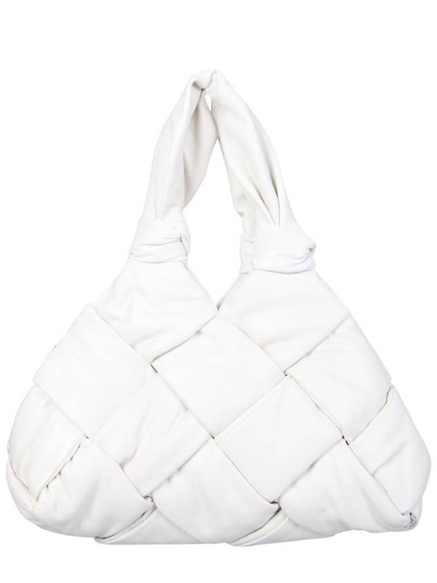 Padded Rock Shoulder Bag White - BOTTEGA VENETA - BALAAN 2