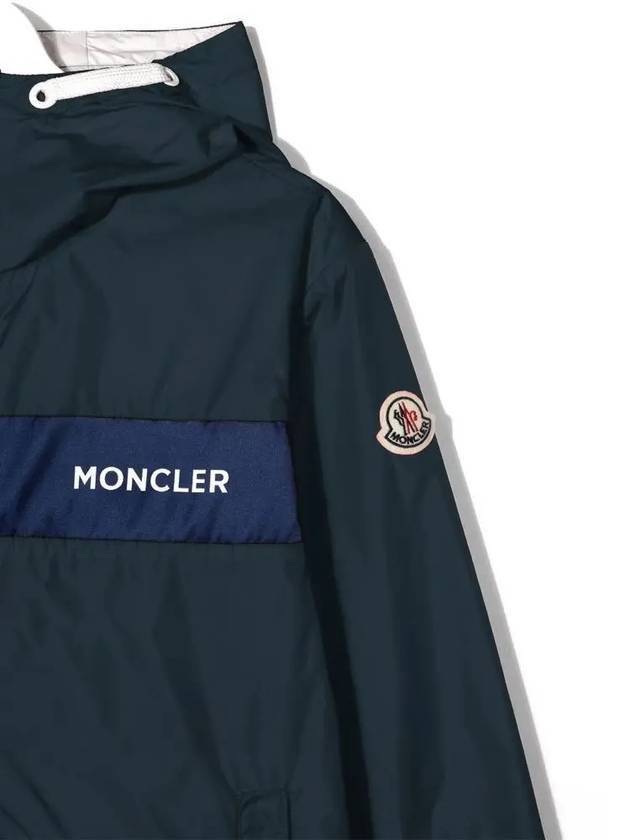 Kids Women Logo Hooded Jacket 1A000 88 68352 76C - MONCLER - BALAAN 4