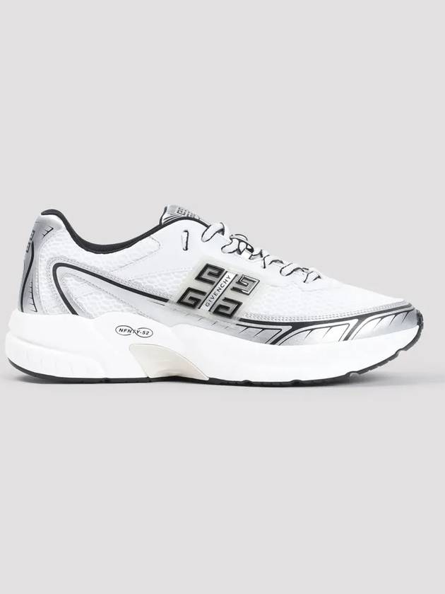 NFNTY-52 Low Top Sneakers Silver - GIVENCHY - BALAAN 2