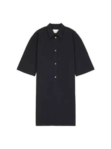 Albion Shirt One Piece Dark Navy ALBIONSNW1089DARKESTNAVY - STUDIO NICHOLSON - BALAAN 1