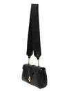 Smooth Calfskin Tin Soft Shoulder Bag Black - CELINE - BALAAN 3