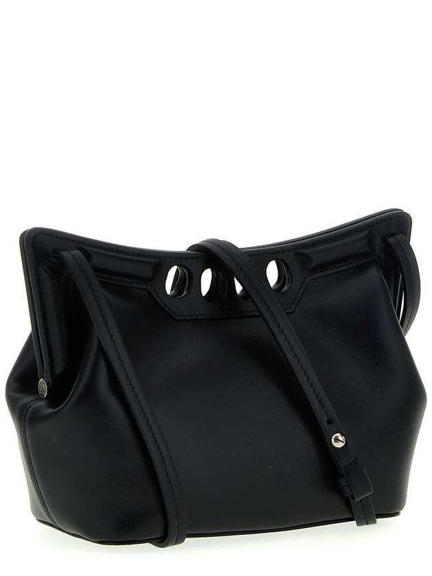 The Peak Mini Shoulder Bag Black - ALEXANDER MCQUEEN - BALAAN 3