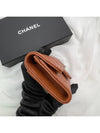 Card wallet snap chocolate brown gold classic caviar AP0214 - CHANEL - BALAAN 3