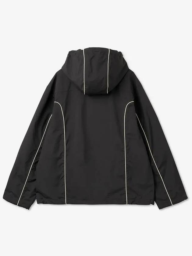 J Hives Contrast Piping Windbreaker Black - DIESEL - BALAAN 3