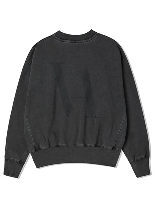 PIGMENT OVERSIZE SWEATSHIRTSCHARCOAL - VAEKCIE - BALAAN 1