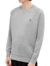 Fox Head Patch Classic Sweatshirt Grey Melange - MAISON KITSUNE - BALAAN 4