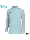 Slit Mesh Cooling PK Long Sleeve Collar T-Shirt DN1MTS003 - DISNEY GOLF - BALAAN 2