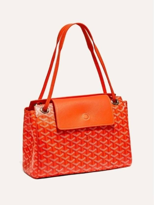 Rouette Flap Shoulder Bag Orange - GOYARD - BALAAN 2