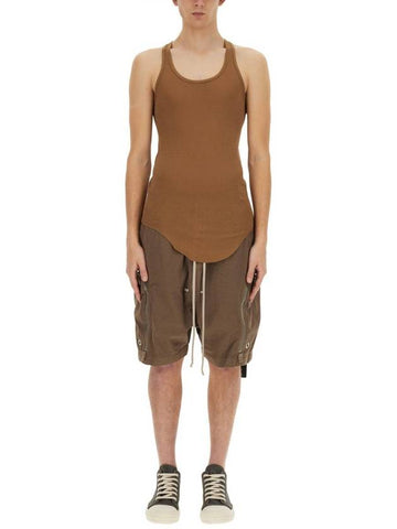 Rick Owens Drkshdw Cotton Tank Top - RICK OWENS - BALAAN 1