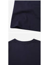 VPC Logo Organic Cotton Short Sleeve T-Shirt Navy - A.P.C. - BALAAN 5