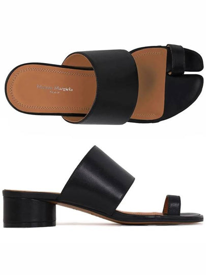 Women's Tabi Bold Strap Hanna Mule Black - MAISON MARGIELA - BALAAN 2