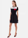 Knit Heart Maglia S Size OnePiece Women's Dress - RED VALENTINO - BALAAN 4