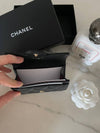 Classic Grained Calfskin Card Wallet Black - CHANEL - BALAAN 5