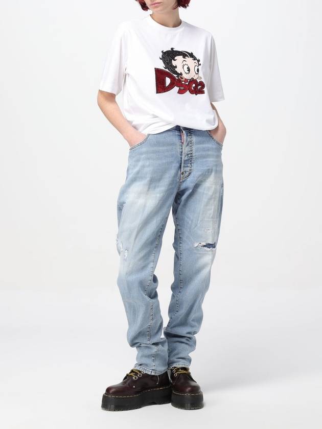 Jeans Dsquared2 in denim effetto usurato - DSQUARED2 - BALAAN 2