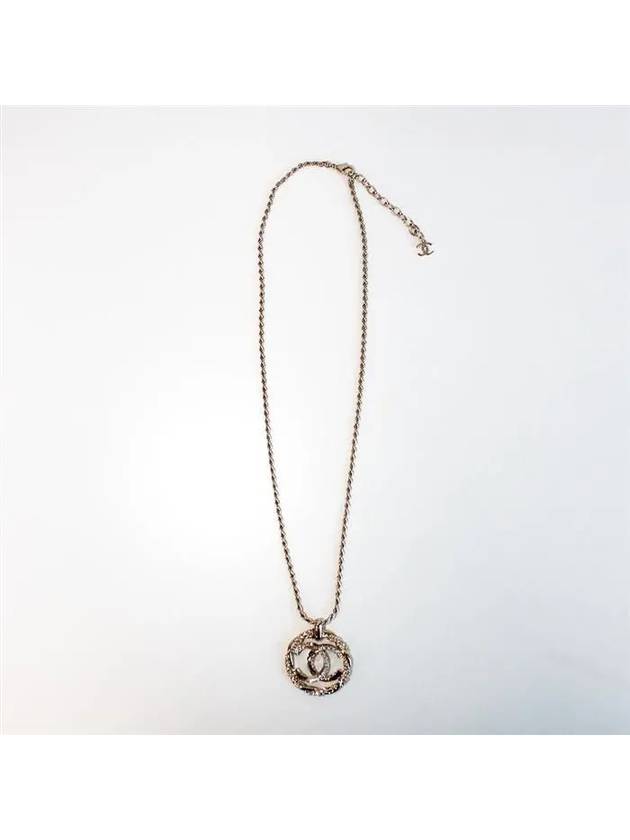 CC Logo Round Necklace Gold - CHANEL - BALAAN 3