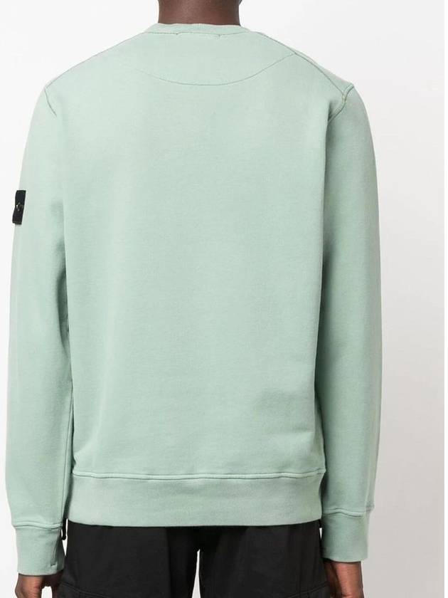 Wappen Patch Crew Neck Sweatshirt Mint - STONE ISLAND - BALAAN 6