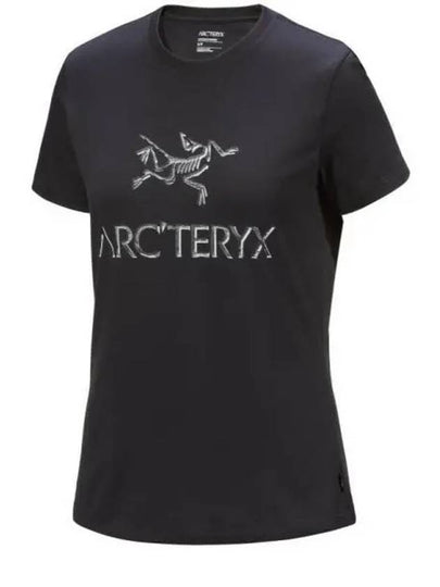 Arc'word Logo Cotton Short Sleeve T-Shirt Black - ARC'TERYX - BALAAN 2