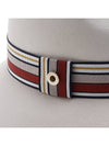 Striped Banding Fedora Ivory - LORO PIANA - BALAAN 10