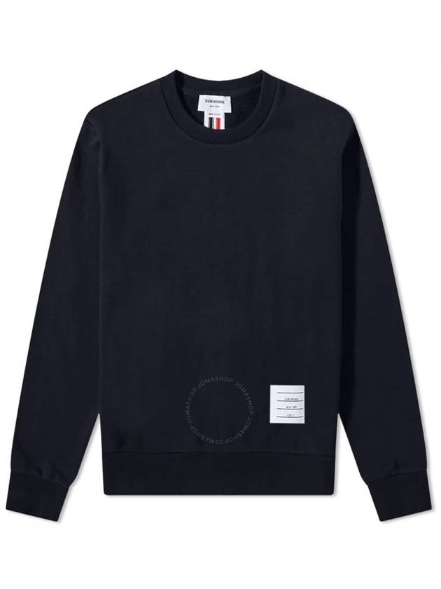 Center Back Stripe Crewneck Sweatshirt Navy - THOM BROWNE - BALAAN 2