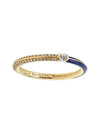 162528C01 Mi Pave Blue Dual Gold Ring - PANDORA - BALAAN 3