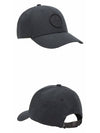 Logo Patch Cotton Ball Cap Black - STONE ISLAND - BALAAN 5