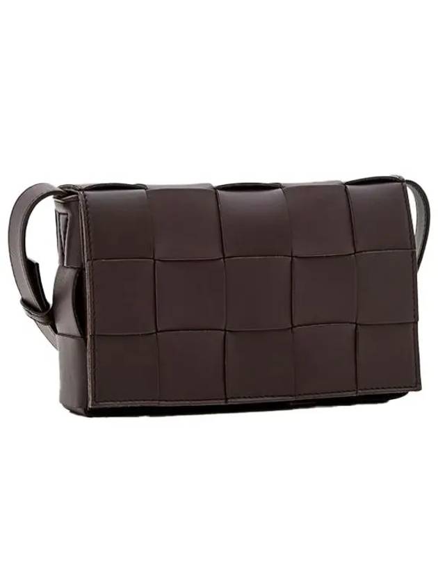 Intrecciato Cassette Cross Bag Fondente - BOTTEGA VENETA - BALAAN 3